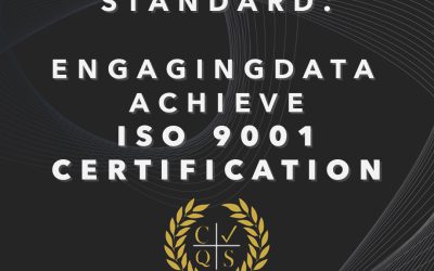 Setting the Standard: Engaging Data Achieves ISO 9001 Certification for Exceptional Quality and Customer Satisfaction 