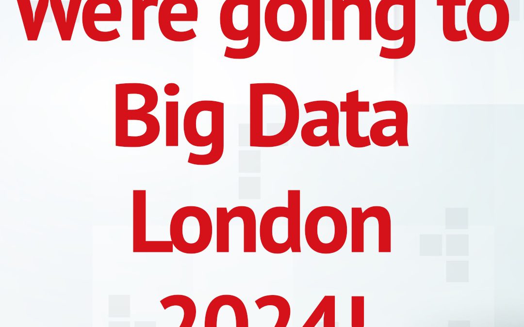 We’re going to Big Data LDN 2024!